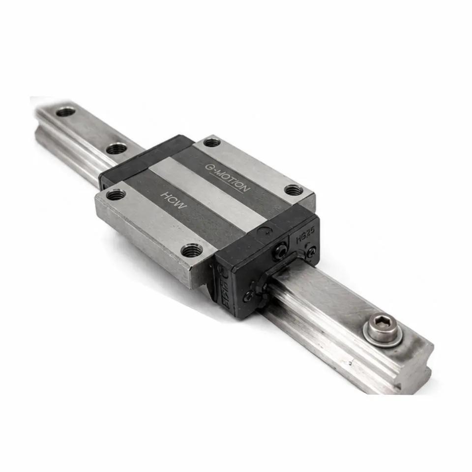 Linha  HCW - Patim Linear Bloco Linear com Aba