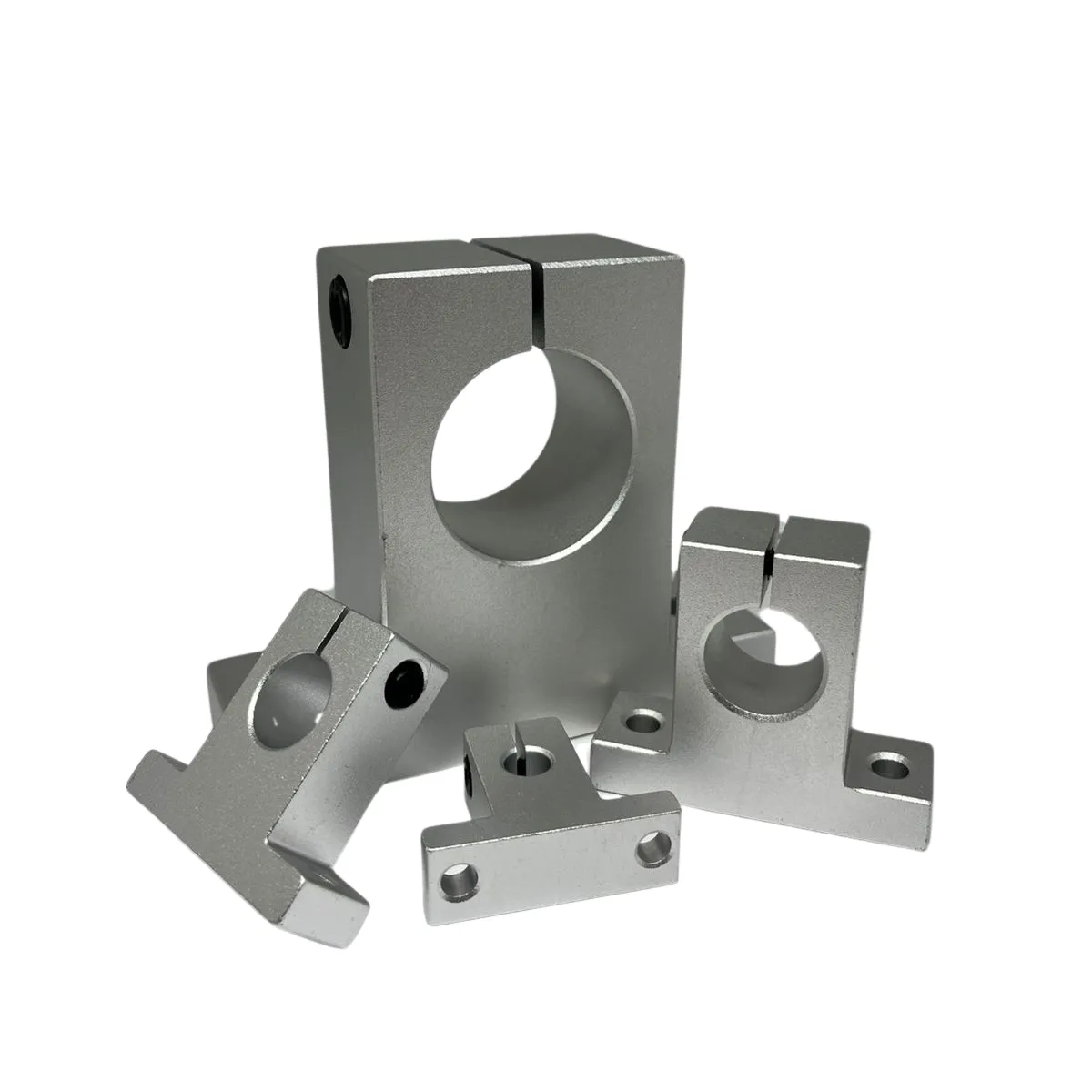 Linha SK - Suporte para Eixo Linear em Alumínio