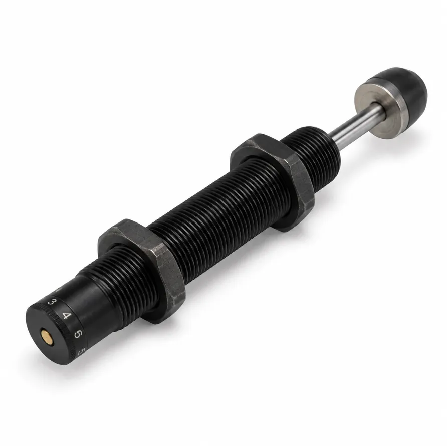 Linha AMR - Amortecedor Hidráulico Industrial com Regulagem